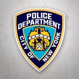Aufkleber: Police Department New York 3