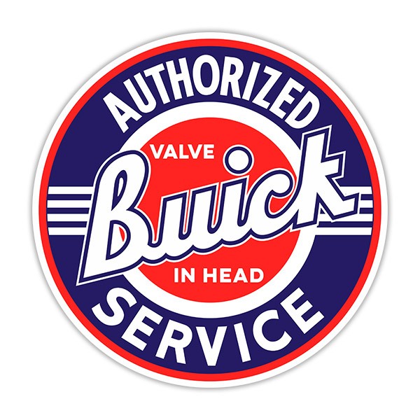 Aufkleber: Buick Valve in Head