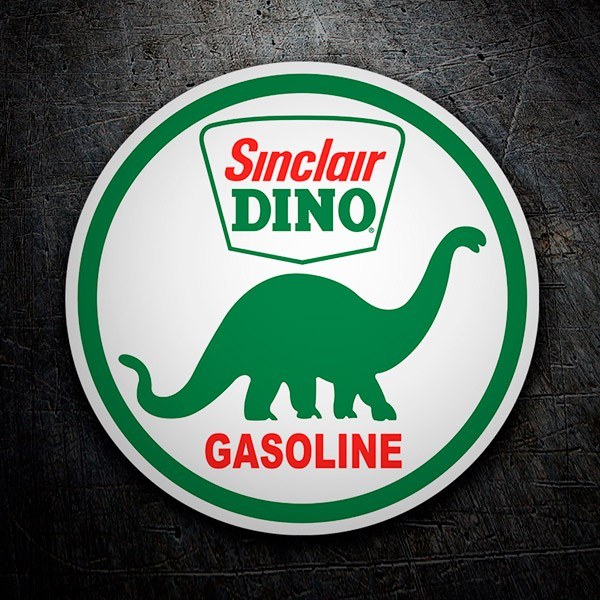 Aufkleber: Sanclair Dino Gasoline