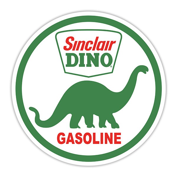 Aufkleber: Sanclair Dino Gasoline