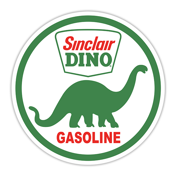 Aufkleber: Sanclair Dino Gasoline