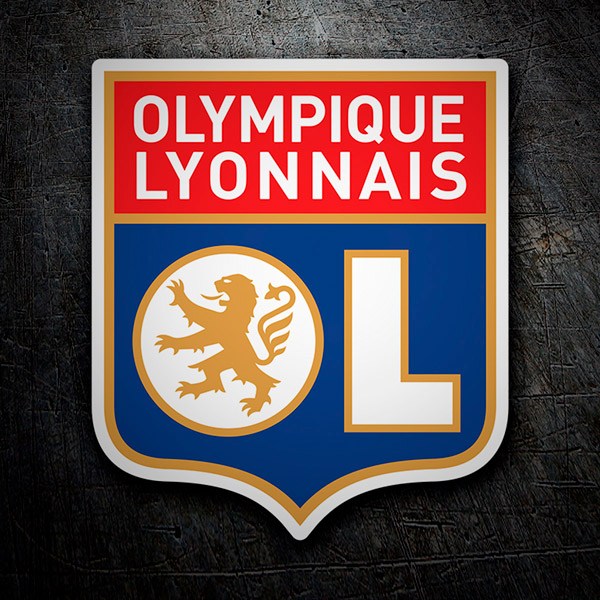 Aufkleber: Olympique Lyonnais