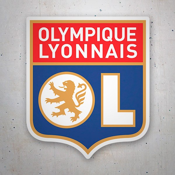 Aufkleber: Olympique Lyonnais