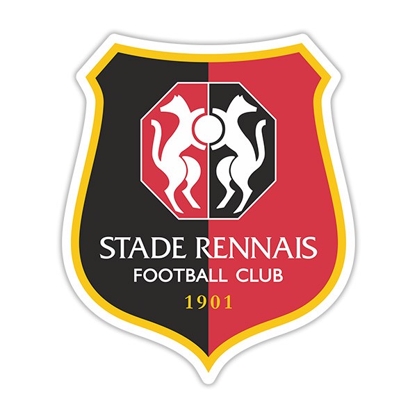 Aufkleber: Stade Rennais 1901