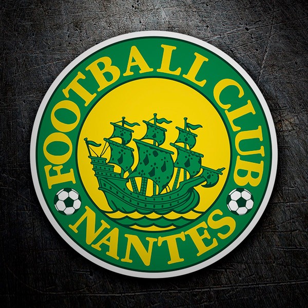 Aufkleber: Football Club Nantes