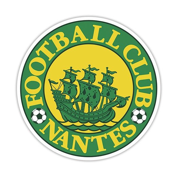 Aufkleber: Football Club Nantes