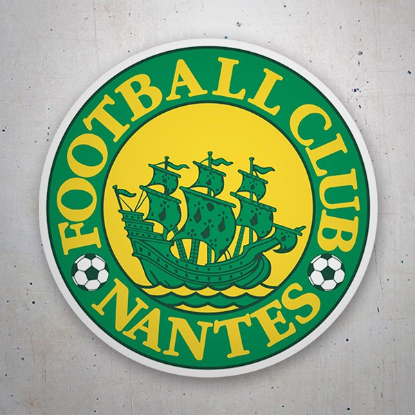 Aufkleber: Football Club Nantes