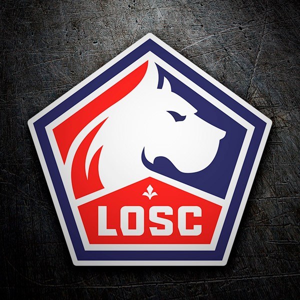 Aufkleber: Lille LOSC