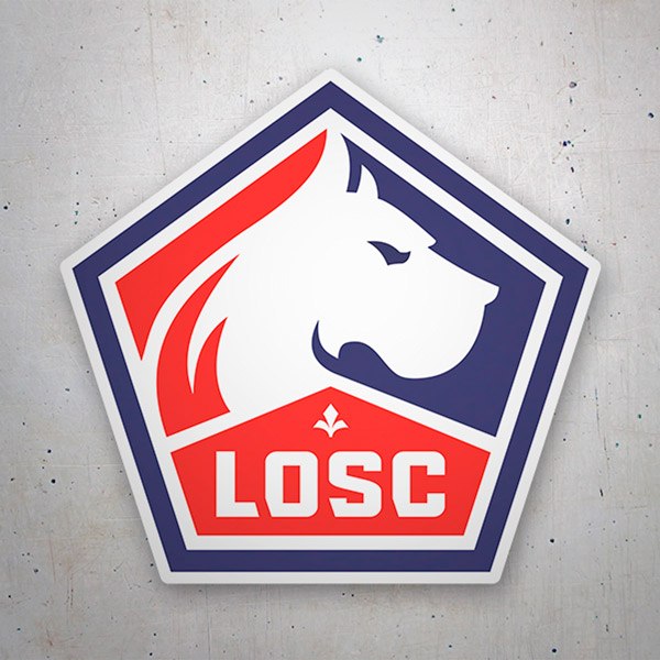 Aufkleber: Lille LOSC