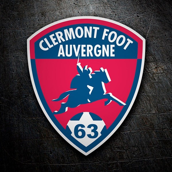 Aufkleber: Clermont Foot 63