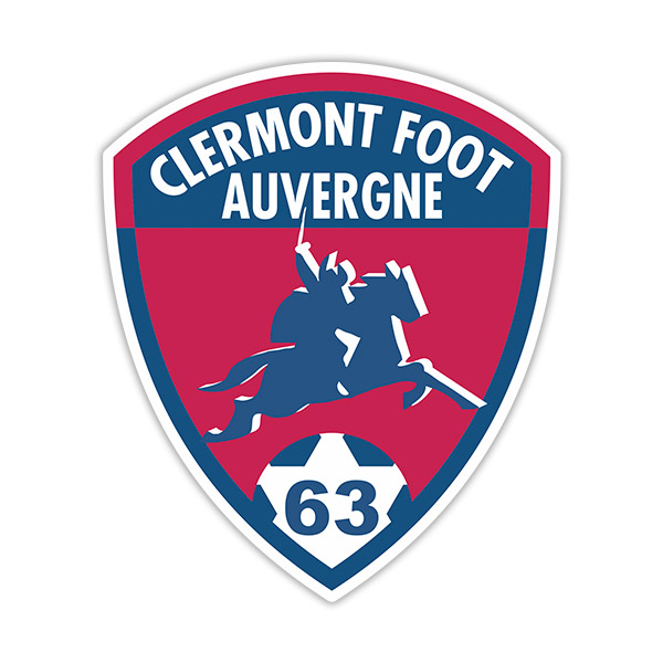 Aufkleber: Clermont Foot 63