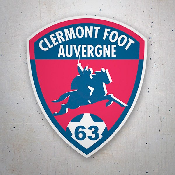 Aufkleber: Clermont Foot 63