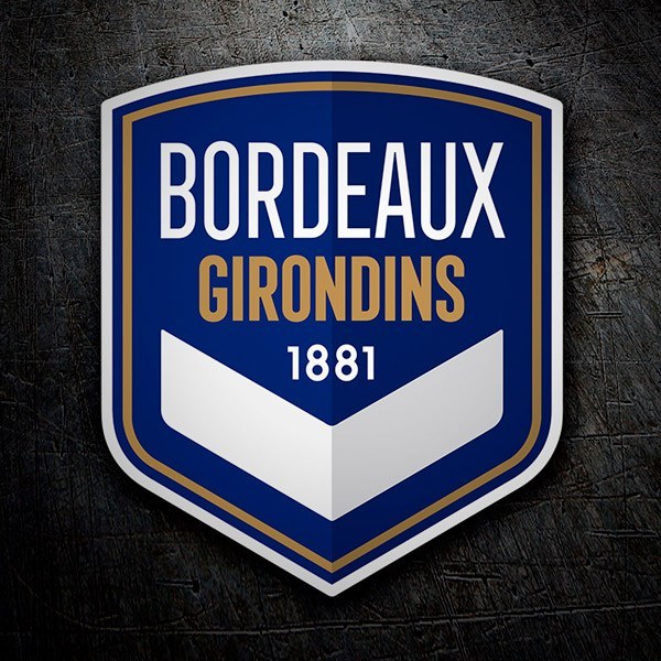 Aufkleber: Bordeaux Girondins 1881