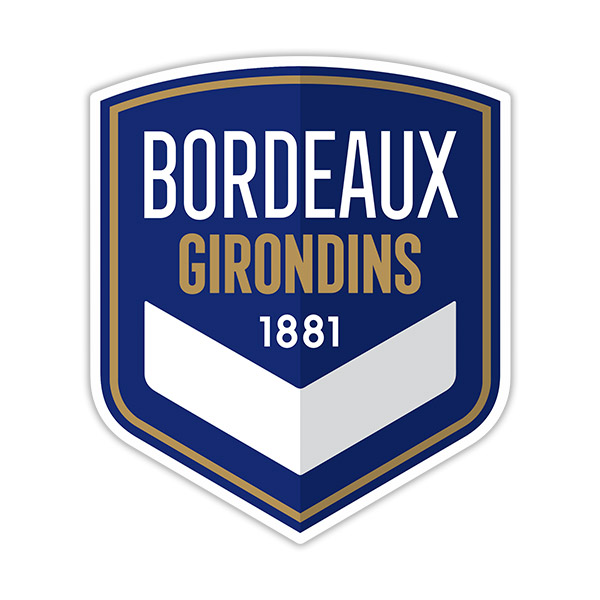 Aufkleber: Bordeaux Girondins 1881