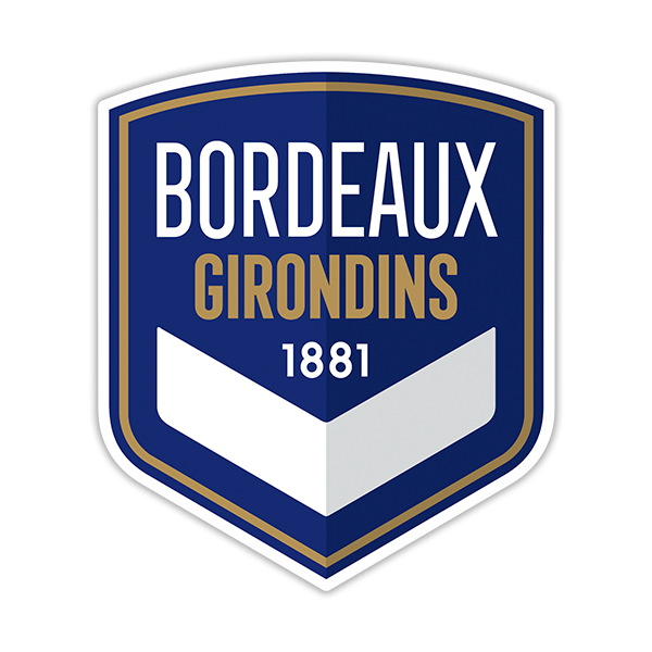 Aufkleber: Bordeaux Girondins 1881