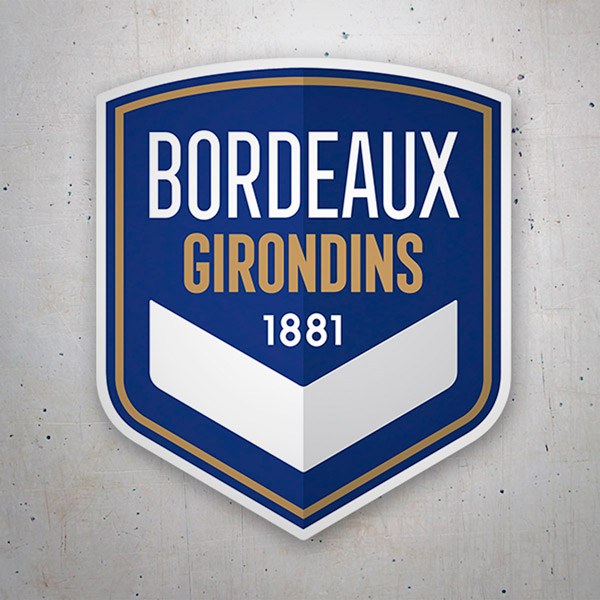 Aufkleber: Bordeaux Girondins 1881