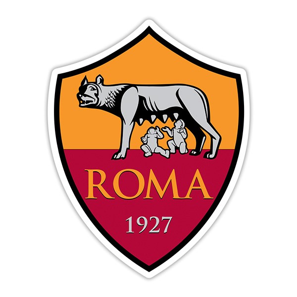 Aufkleber: AS Roma