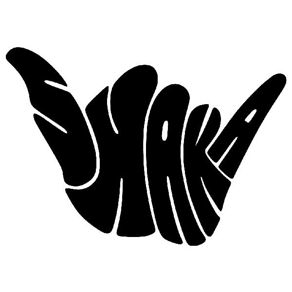 Aufkleber: Shaka