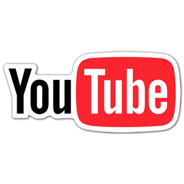 Aufkleber: YouTube