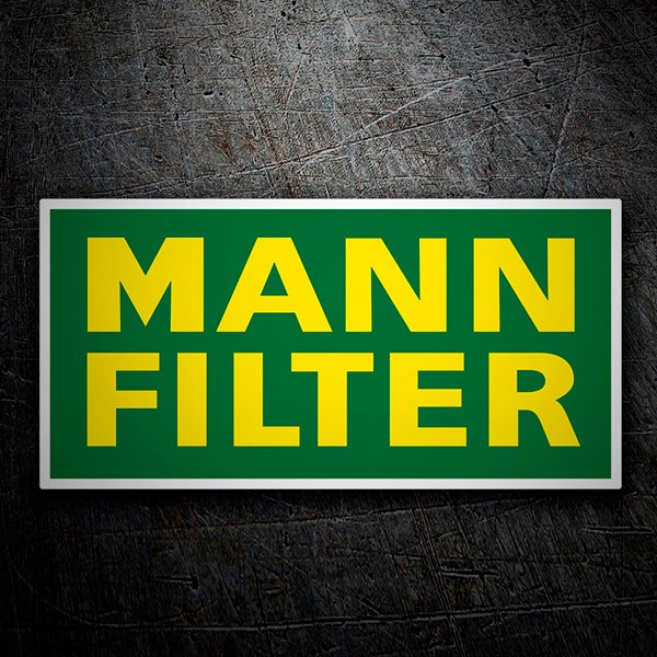 Aufkleber: Mann Filter