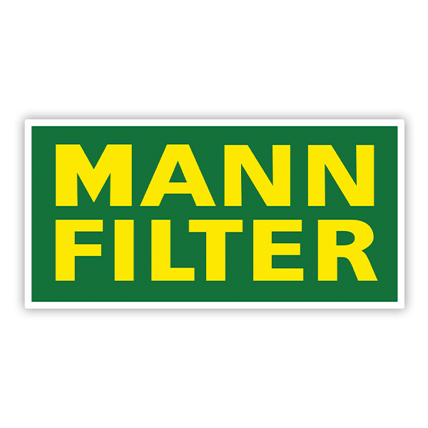 Aufkleber: Mann Filter