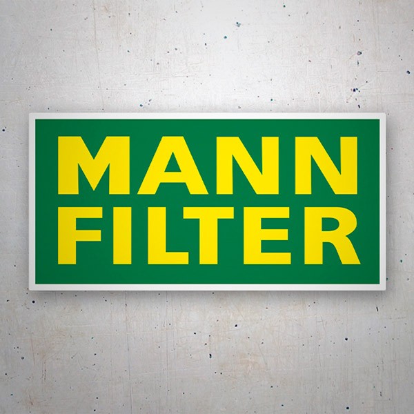 Aufkleber: Mann Filter