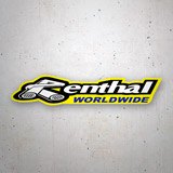 Aufkleber: Renthal world wide 3