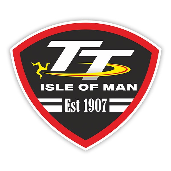 Aufkleber: TT Isle of Man 1907