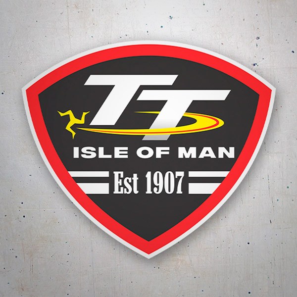 Aufkleber: TT Isle of Man 1907