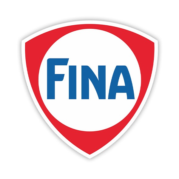 Aufkleber: Fina Oil