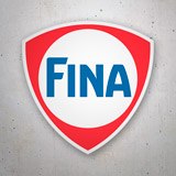 Aufkleber: Fina Oil 3