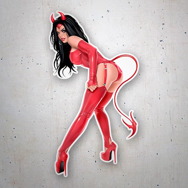 Pin-up-Girl Teufelin 2