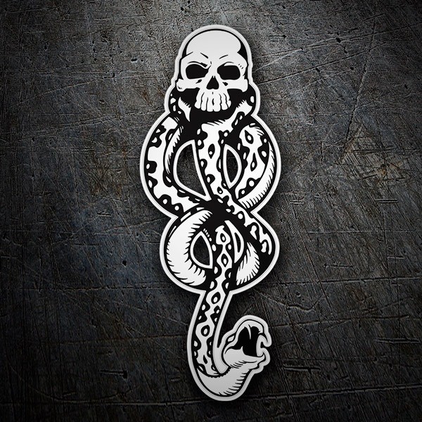 Aufkleber: Tatuaje Voldemort