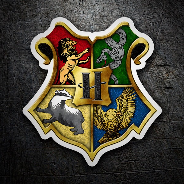 Aufkleber: Hogwarts-Schule