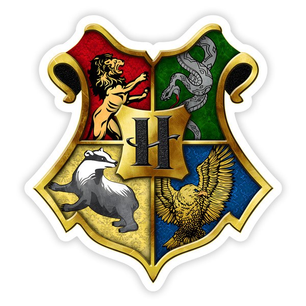 Aufkleber: Hogwarts-Schule