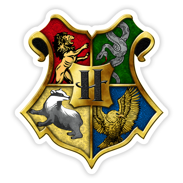 Aufkleber: Hogwarts-Schule