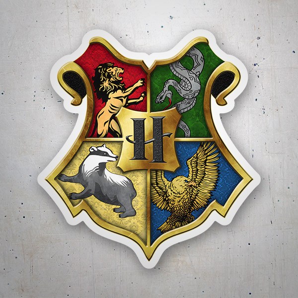 Aufkleber: Hogwarts-Schule