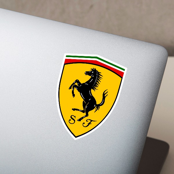 Aufkleber: Ferrari-Logo