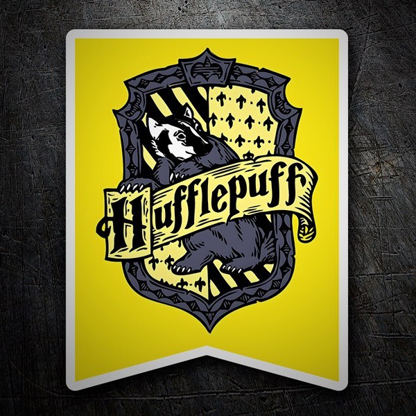 Aufkleber: Hufflepuff