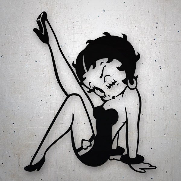 Aufkleber: Betty Boop