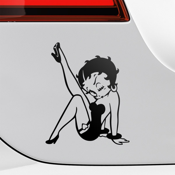 Aufkleber: Betty Boop