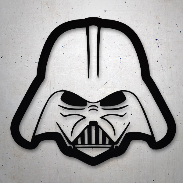 Aufkleber: Darth Vader Helm