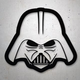 Aufkleber: Darth Vader Helm 2