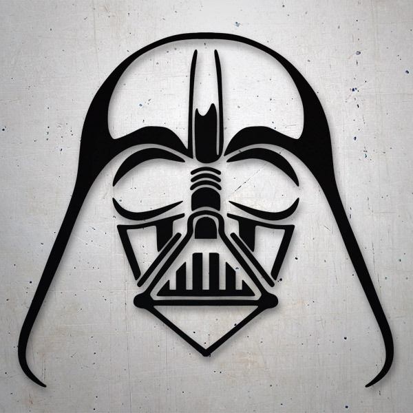 Aufkleber: Darth Vader Helm II