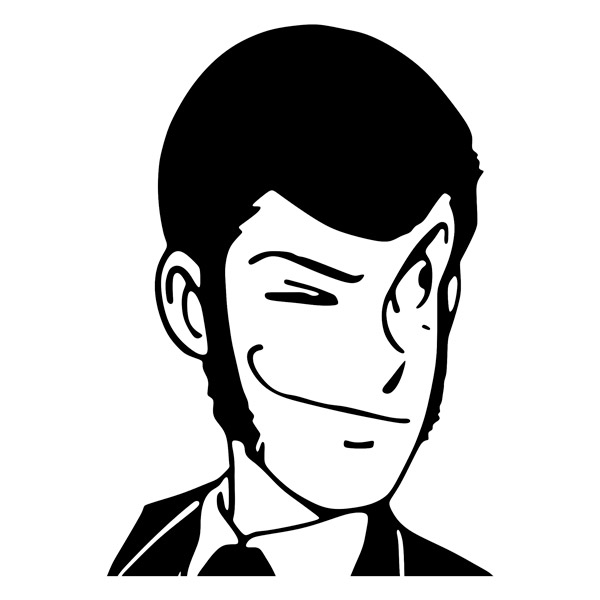 Aufkleber: Lupin III