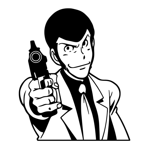 Aufkleber: Arsenio Lupin II