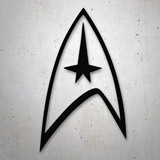 Aufkleber: Star Trek Starfleet 2