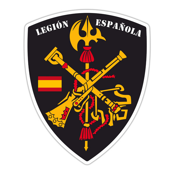 Aufkleber: Wappen der Spanischen Legion