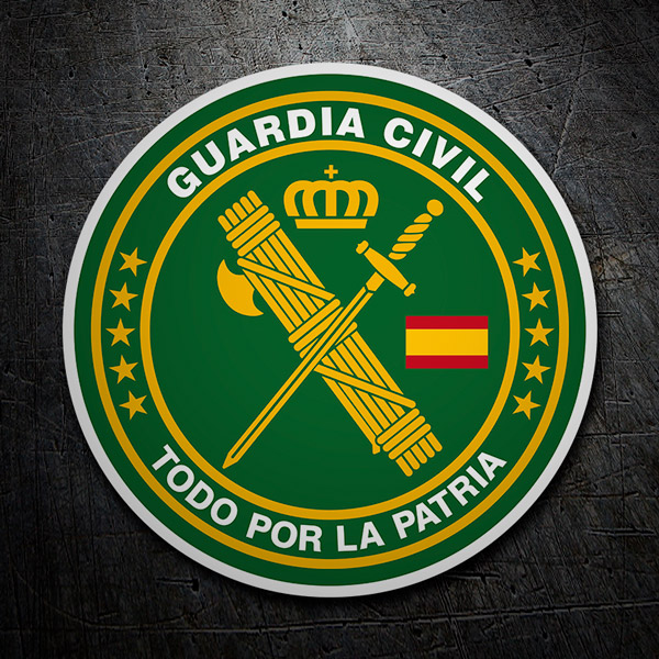 Aufkleber: Guardia Civil - Alles für das Vaterland