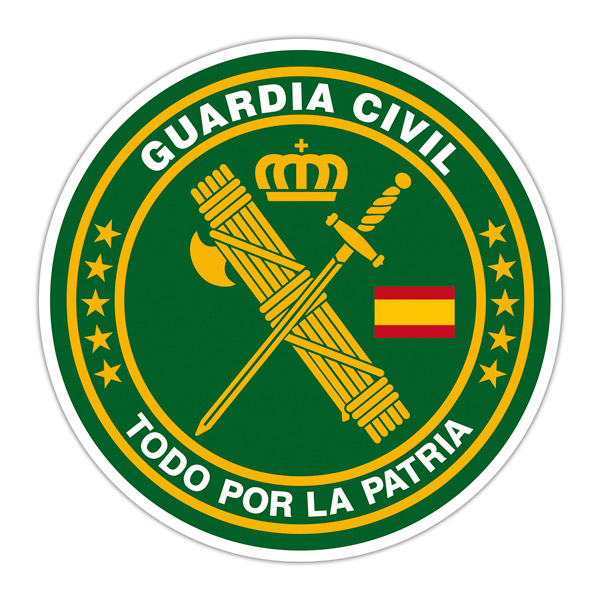 Aufkleber: Guardia Civil - Alles für das Vaterland